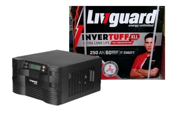 Livguard LGS1450I-IT2560TT Combo Kit For 3BHK